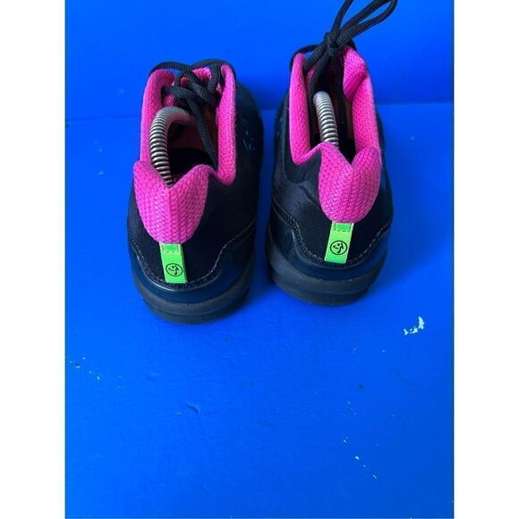 ZUMBA Womens Size 9.5Black Flex Classic Trainers Dance Shoes Z Slide-Impact Max - Picture 6 of 6